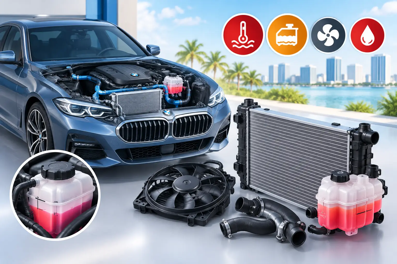 BMW Cooling System Repair Tampa Warning Signs